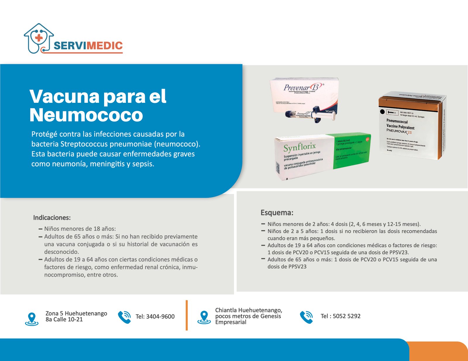 Página 12 del Catálogo de Vacunas